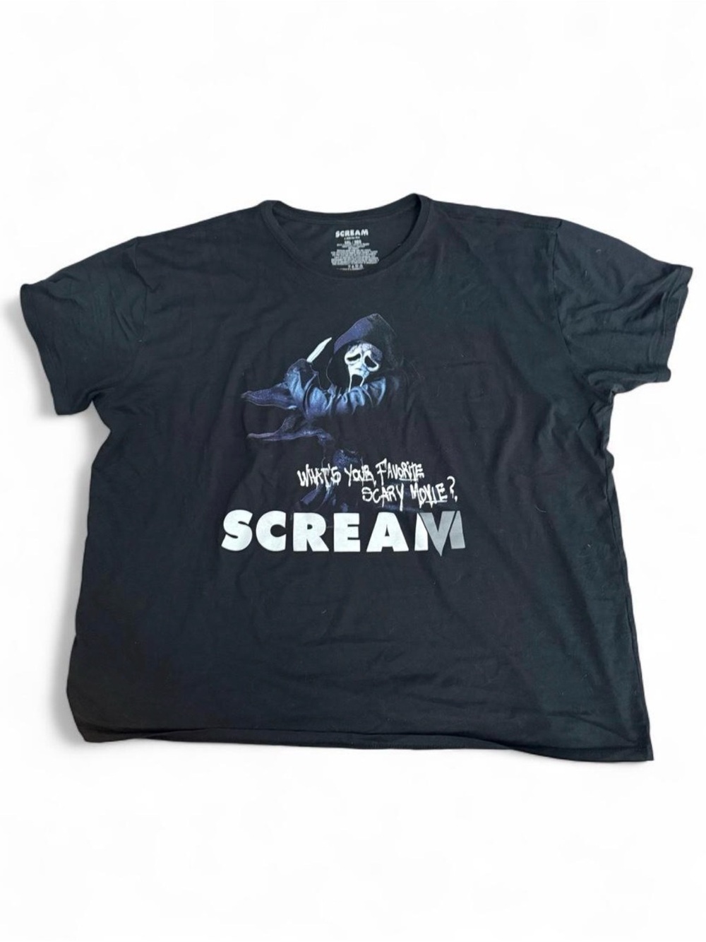 Zumiez Black 'Scream' Graphic Tee brand new